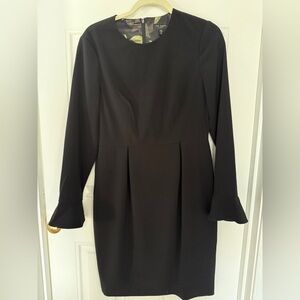Ted Baker London Classic Black Long Sleeve Dress